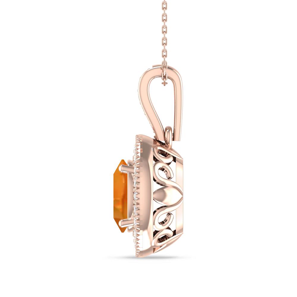 Rose Gold - Citrine
