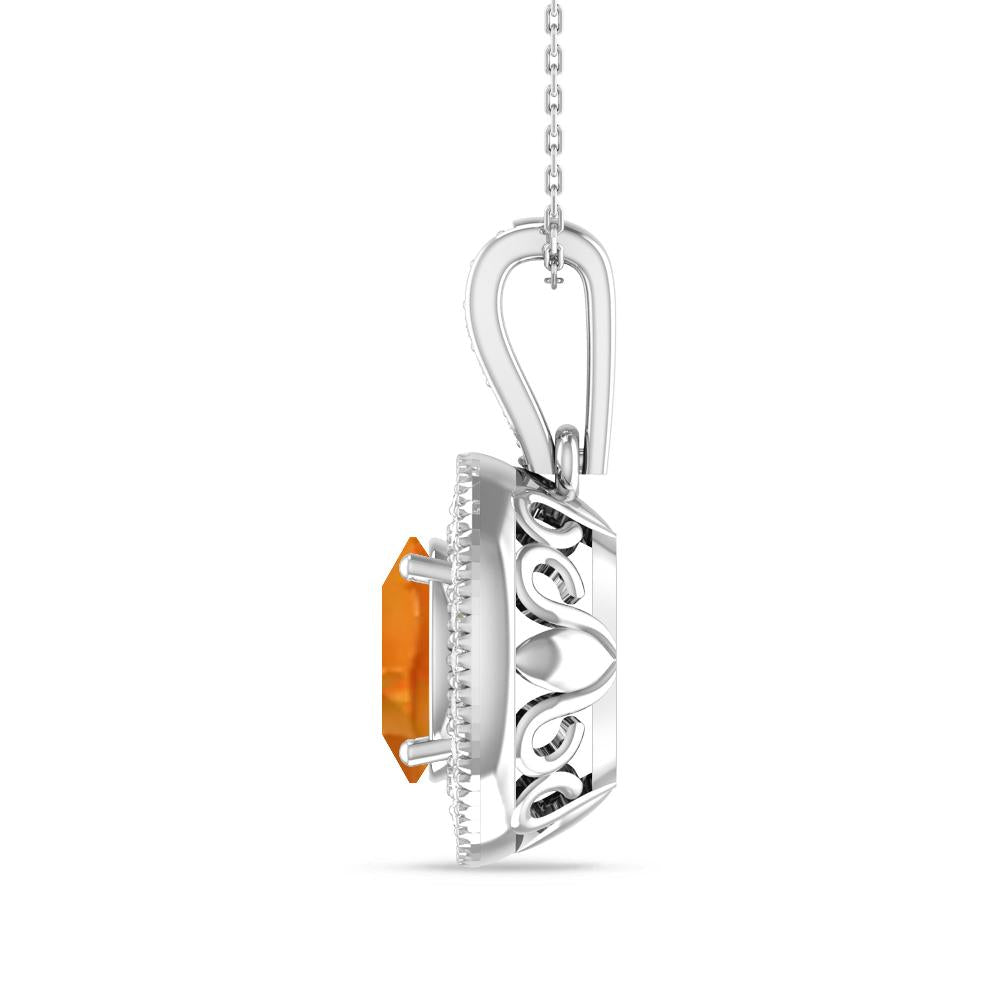 White Gold - Citrine