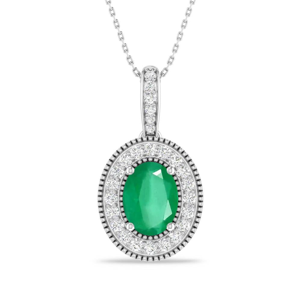 White Gold - Emerald