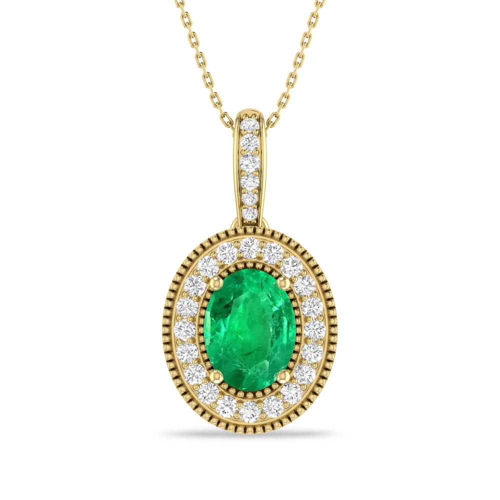 Yellow Gold - Emerald