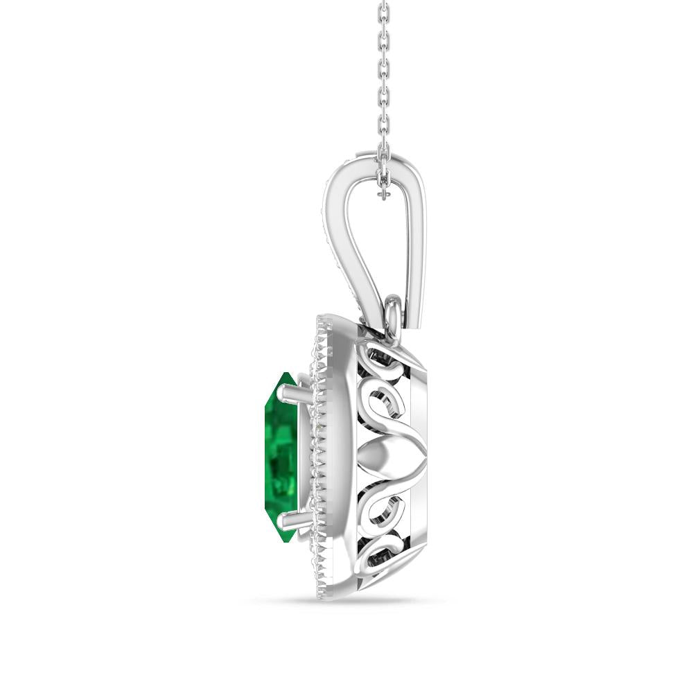 White Gold - Emerald