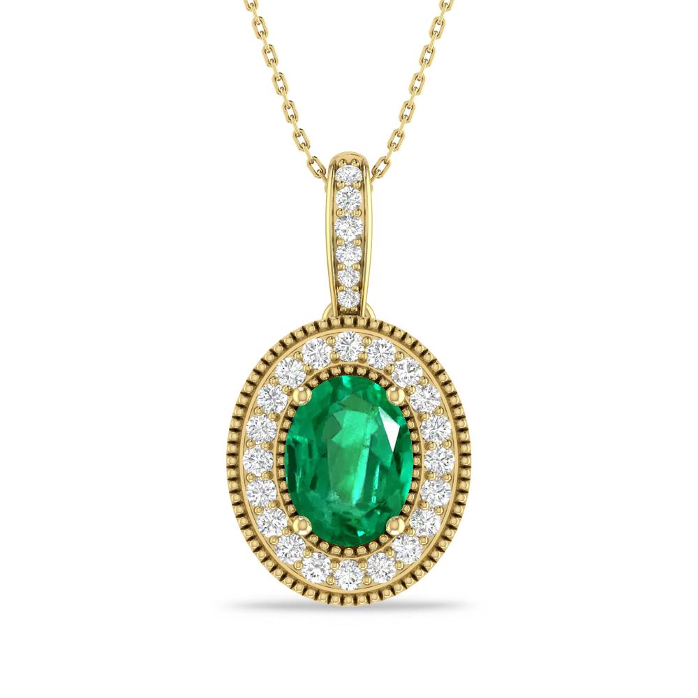 Yellow Gold - Emerald