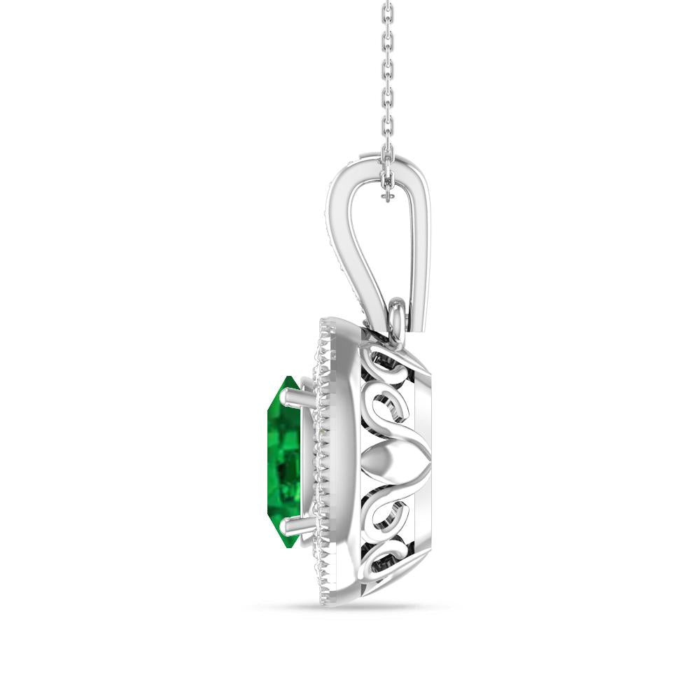White Gold - Emerald