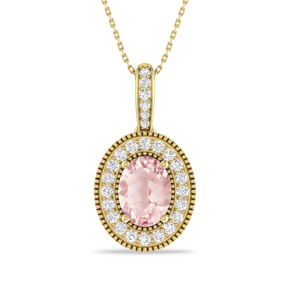 Yellow Gold - Morganite