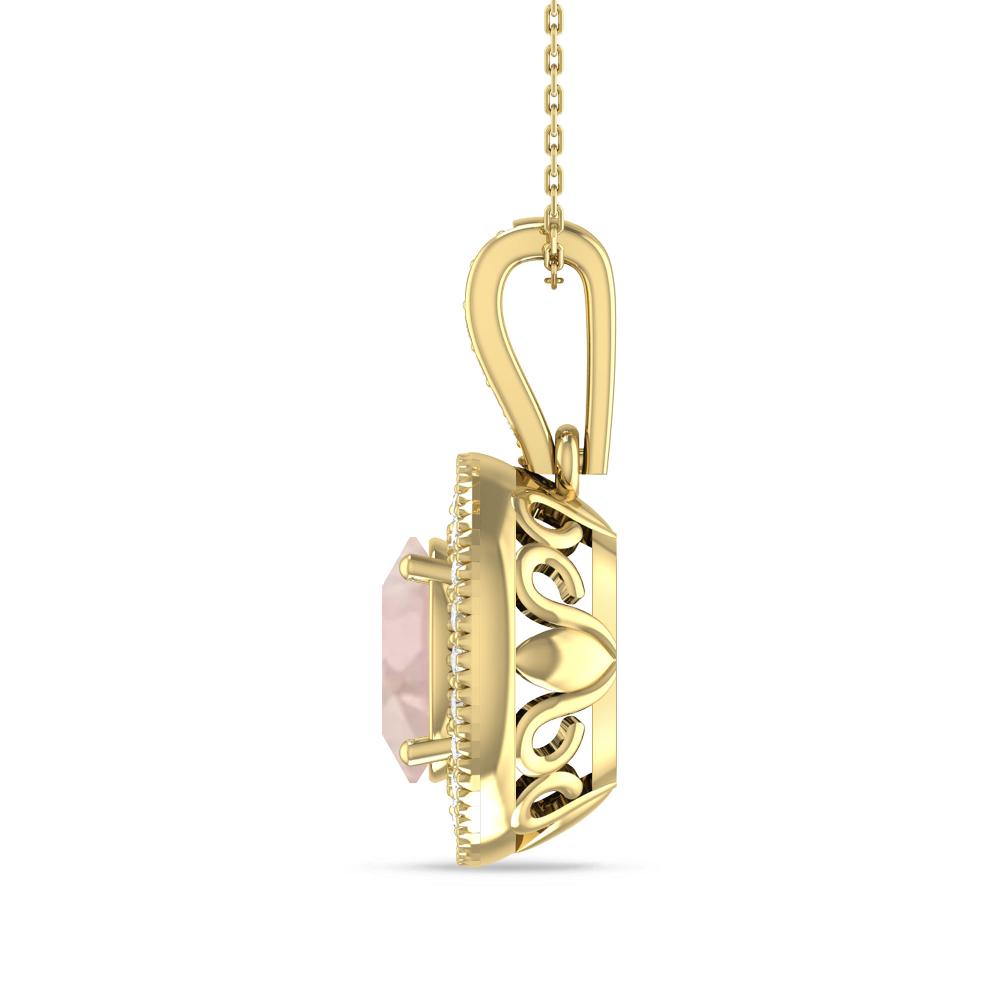 Yellow Gold - Morganite