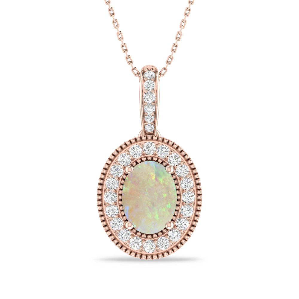 Rose Gold - Opal