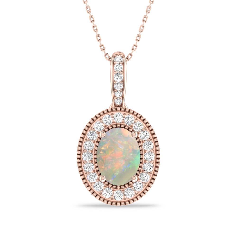 Rose Gold - Opal