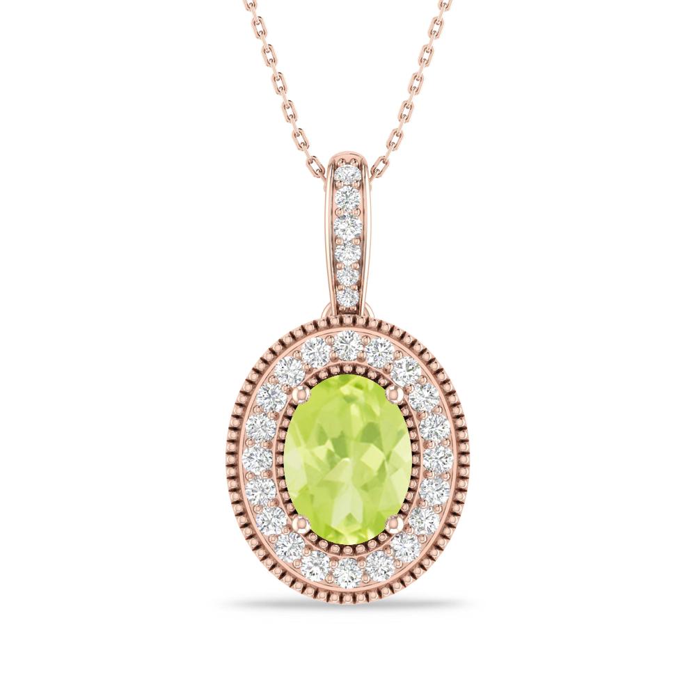 Rose Gold - Peridot