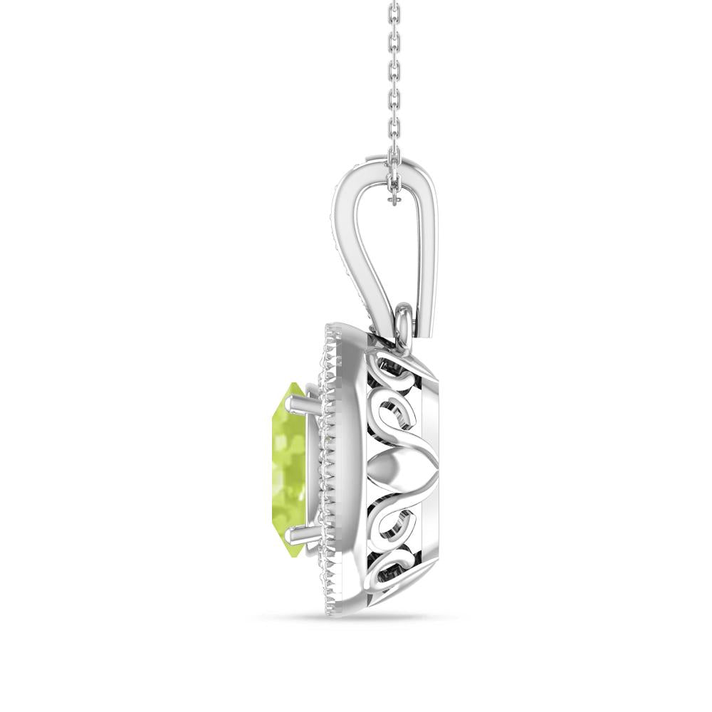 White Gold - Peridot