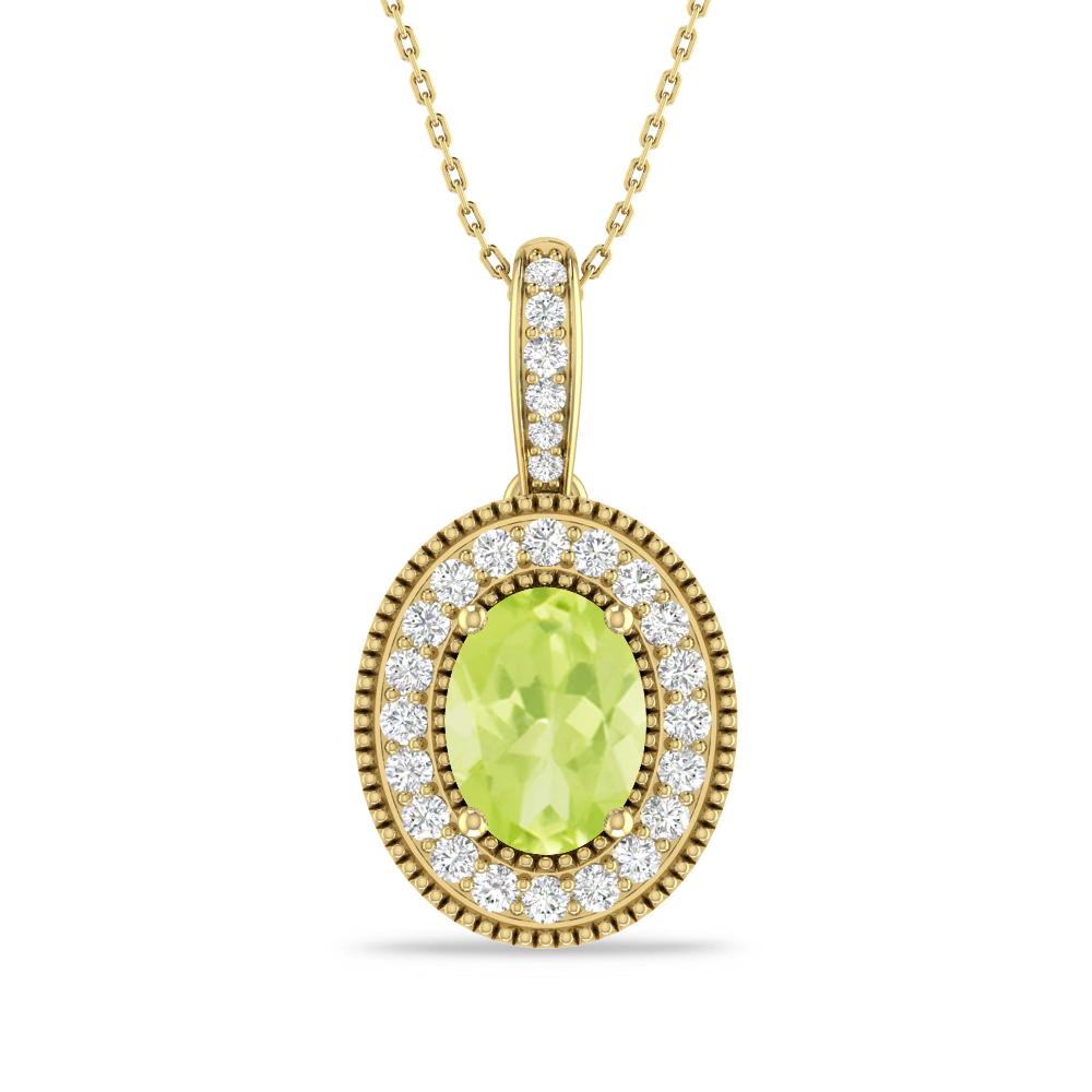 Yellow Gold - Peridot