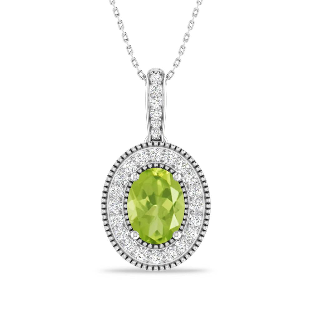 White Gold - Peridot