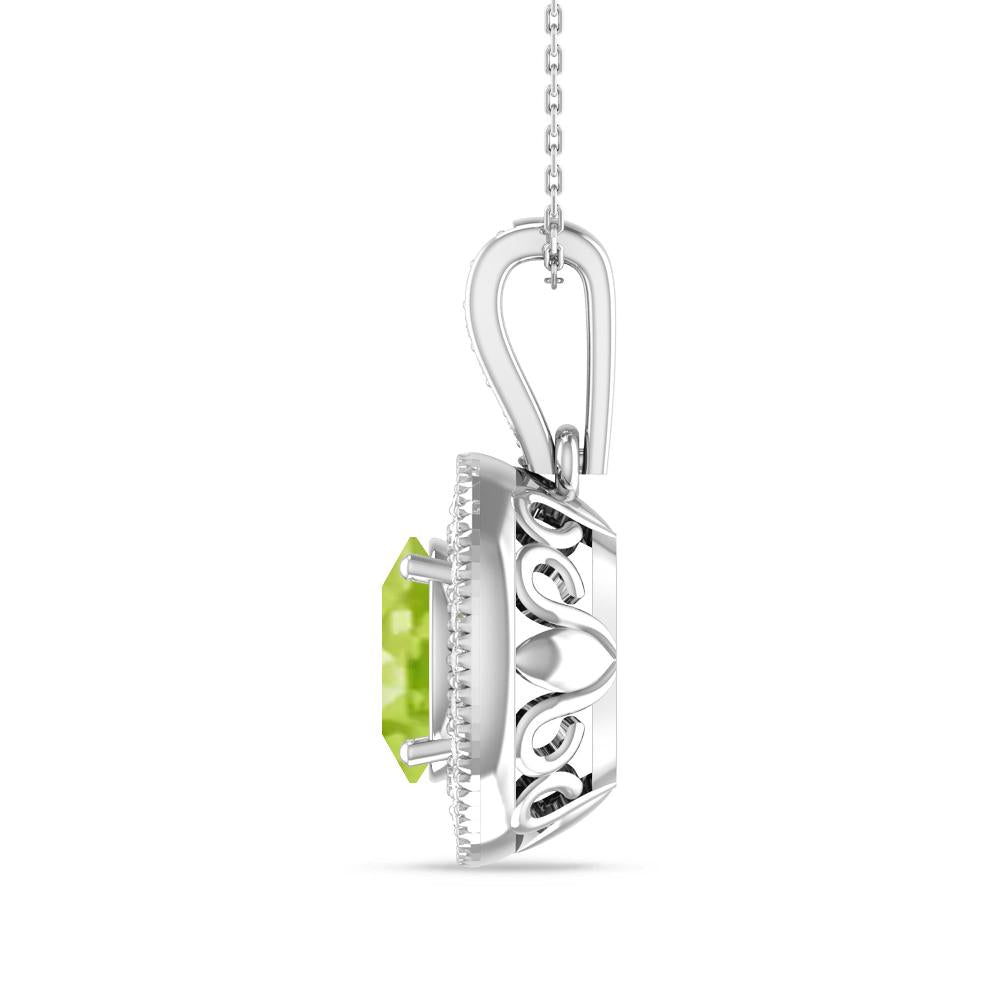 White Gold - Peridot