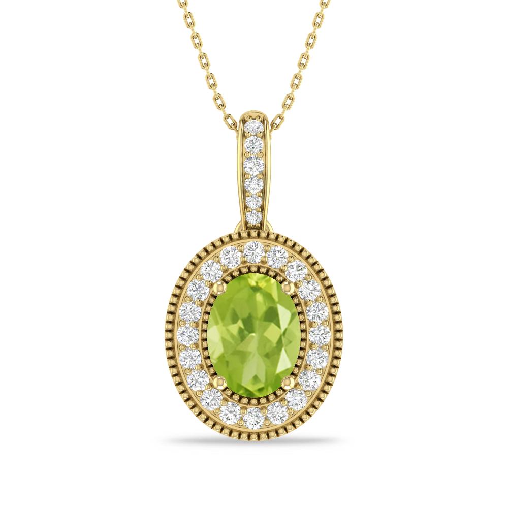 Yellow Gold - Peridot