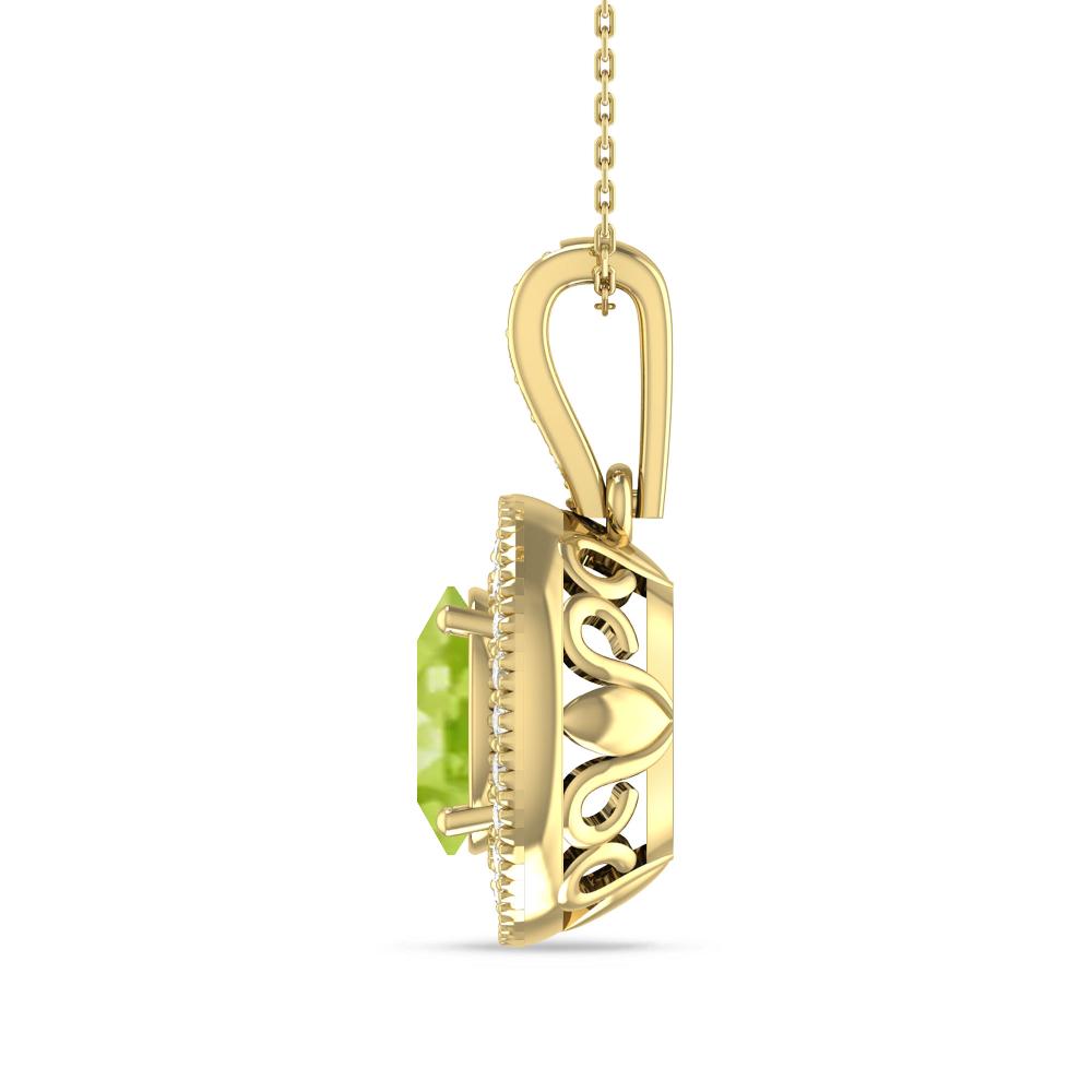 Yellow Gold - Peridot