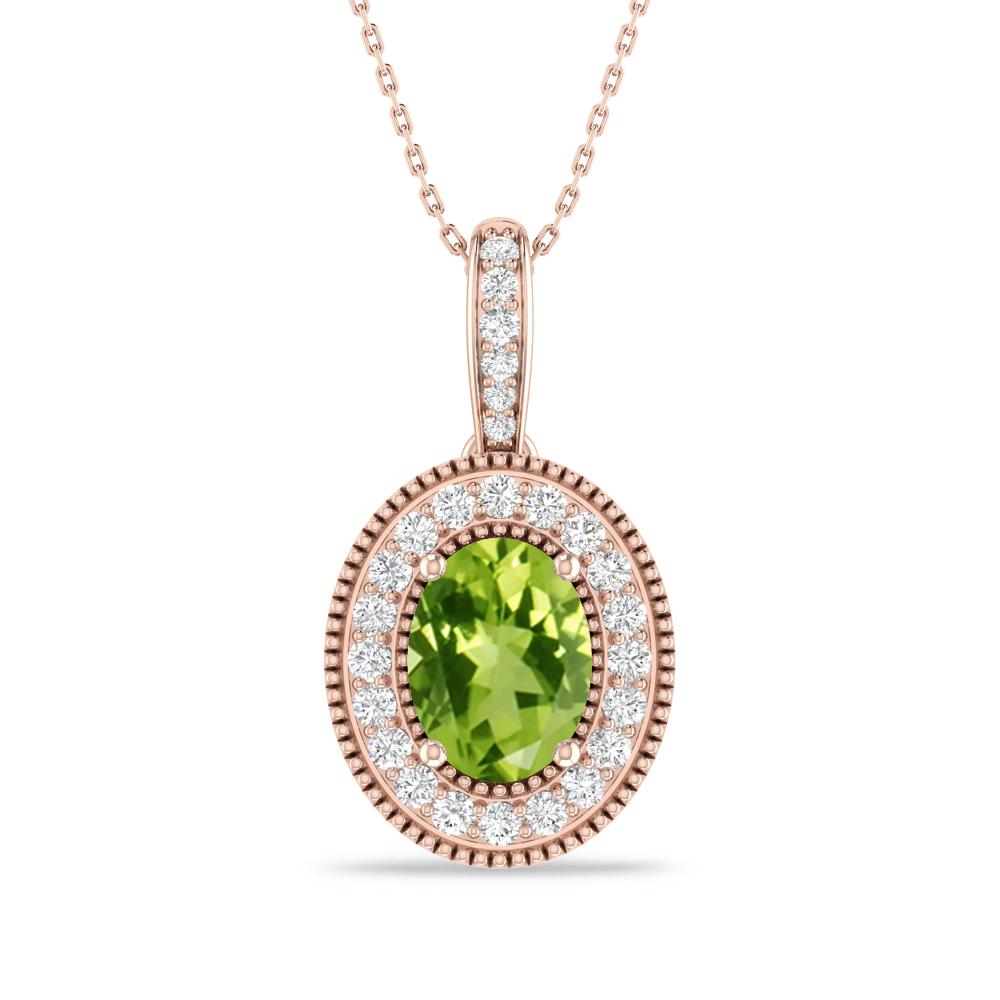 Rose Gold - Peridot