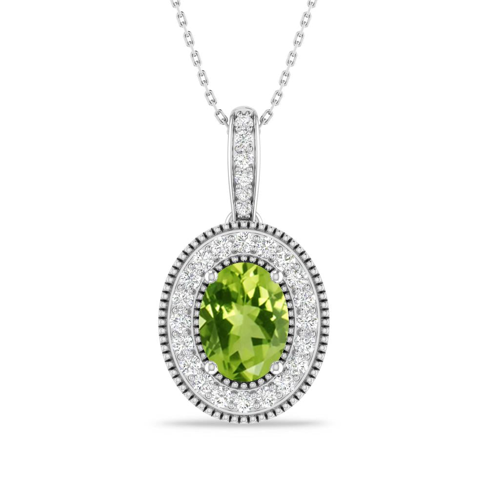 White Gold - Peridot