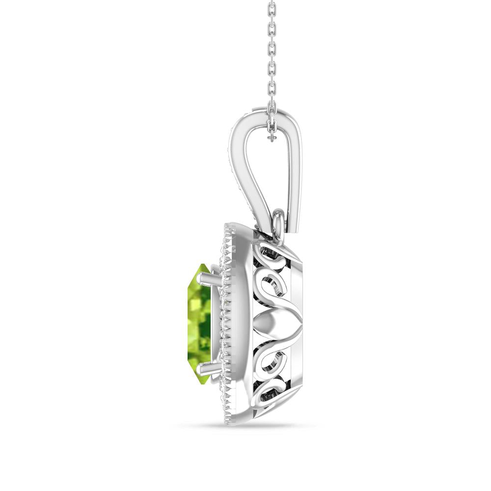 White Gold - Peridot