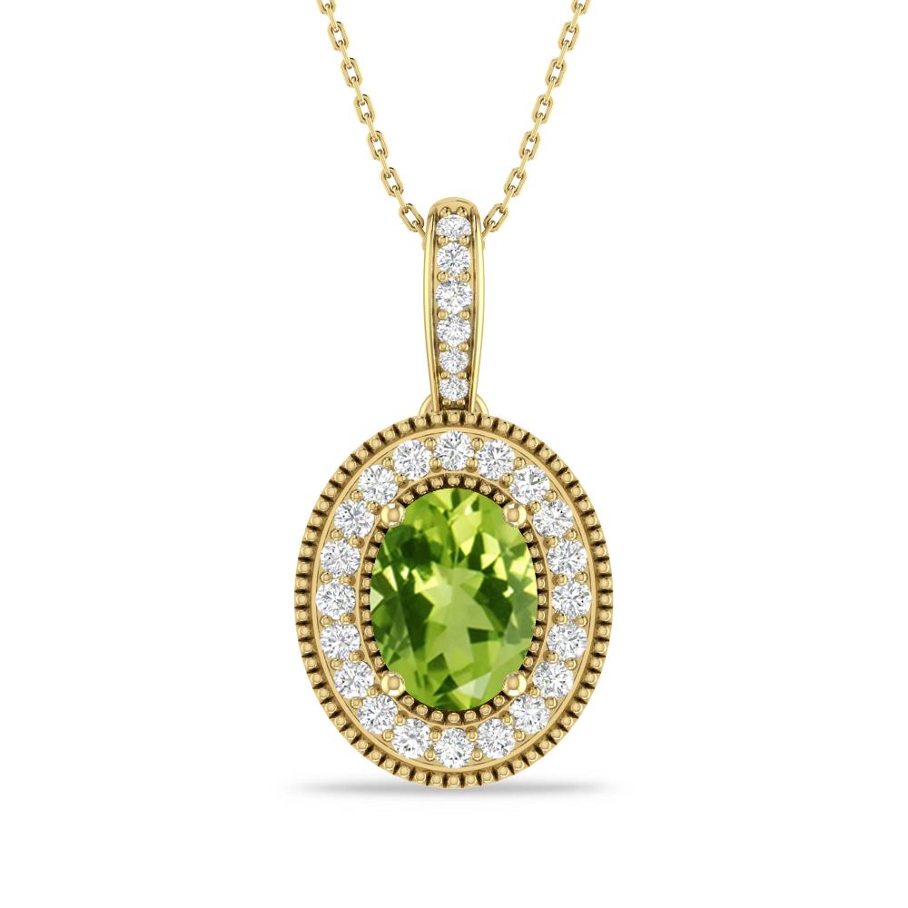 Yellow Gold - Peridot