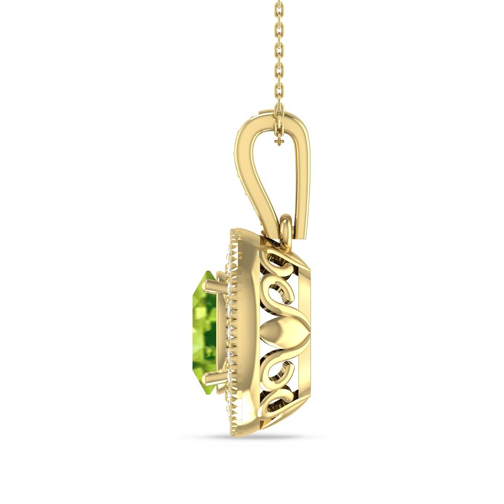 Yellow Gold - Peridot