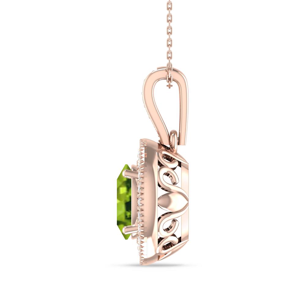 Rose Gold - Peridot