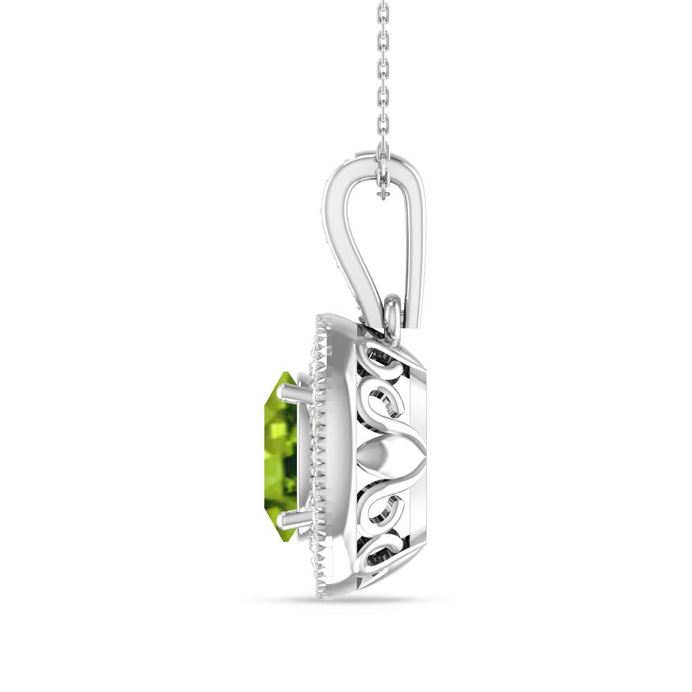 White Gold - Peridot