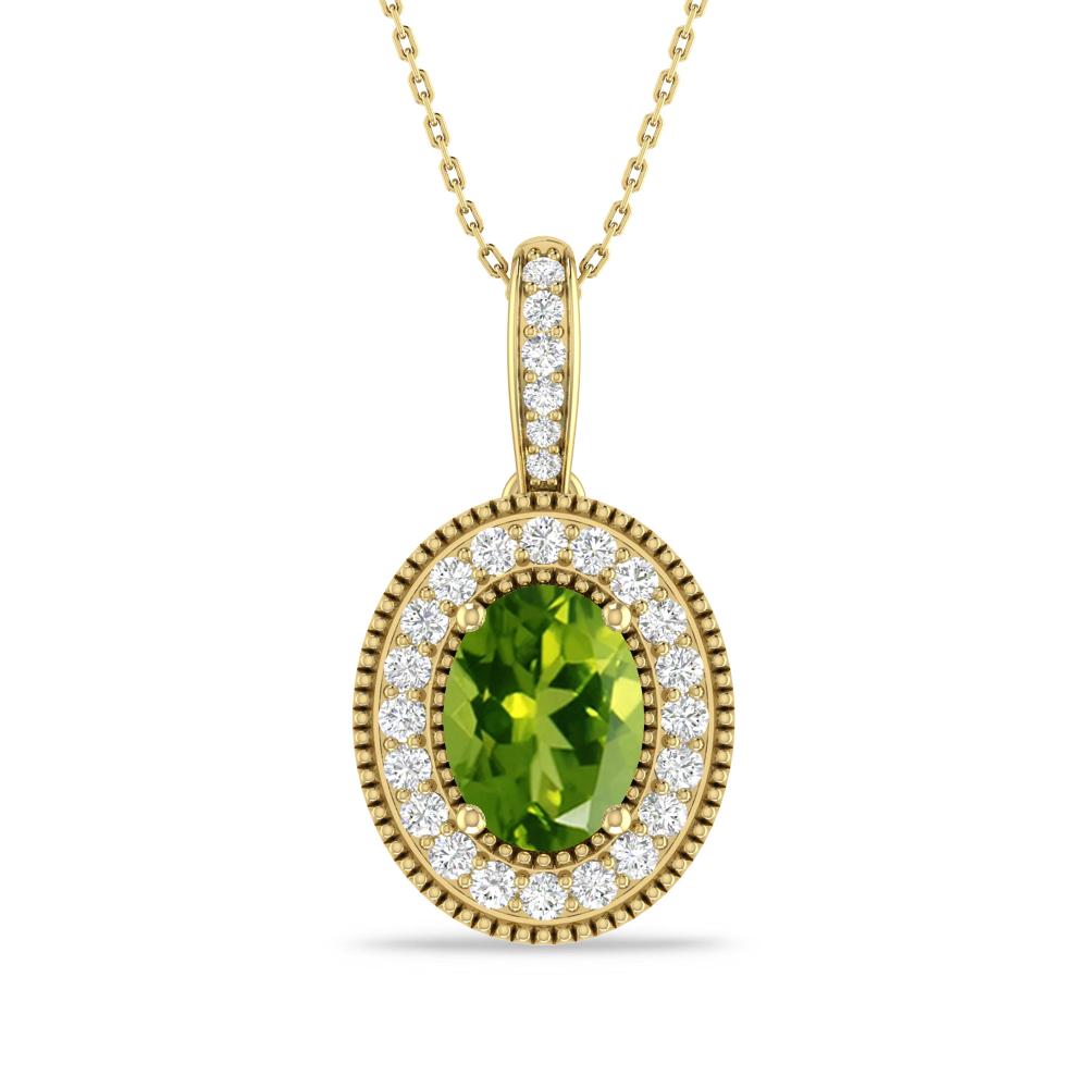 Yellow Gold - Peridot
