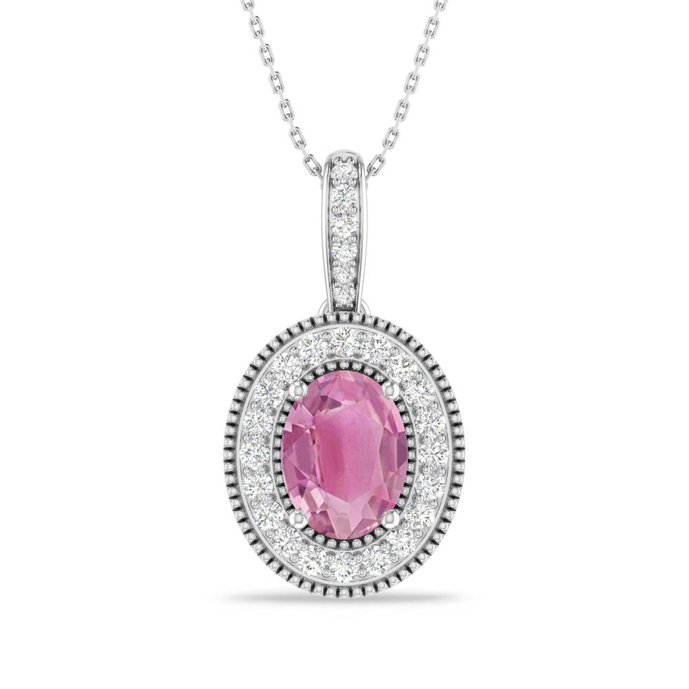 White Gold - Pink Tourmaline