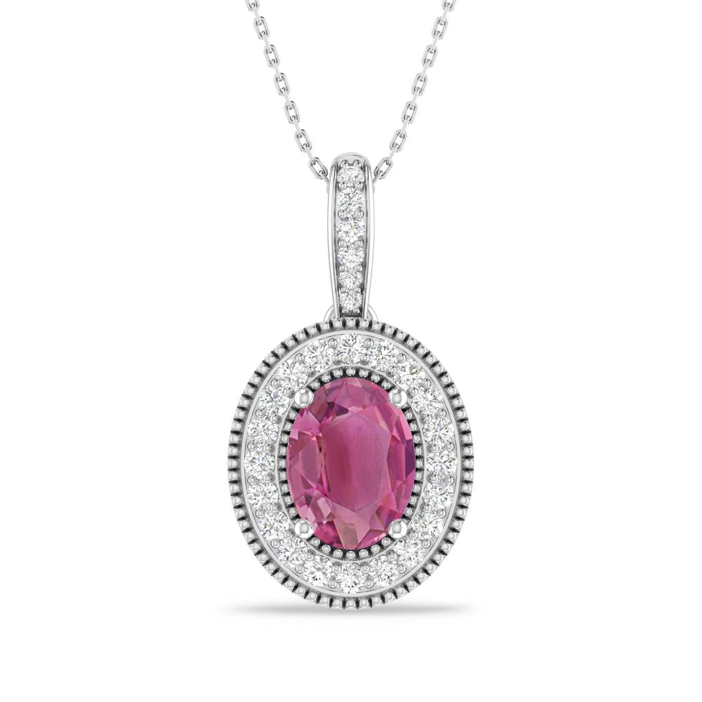 White Gold - Pink Tourmaline