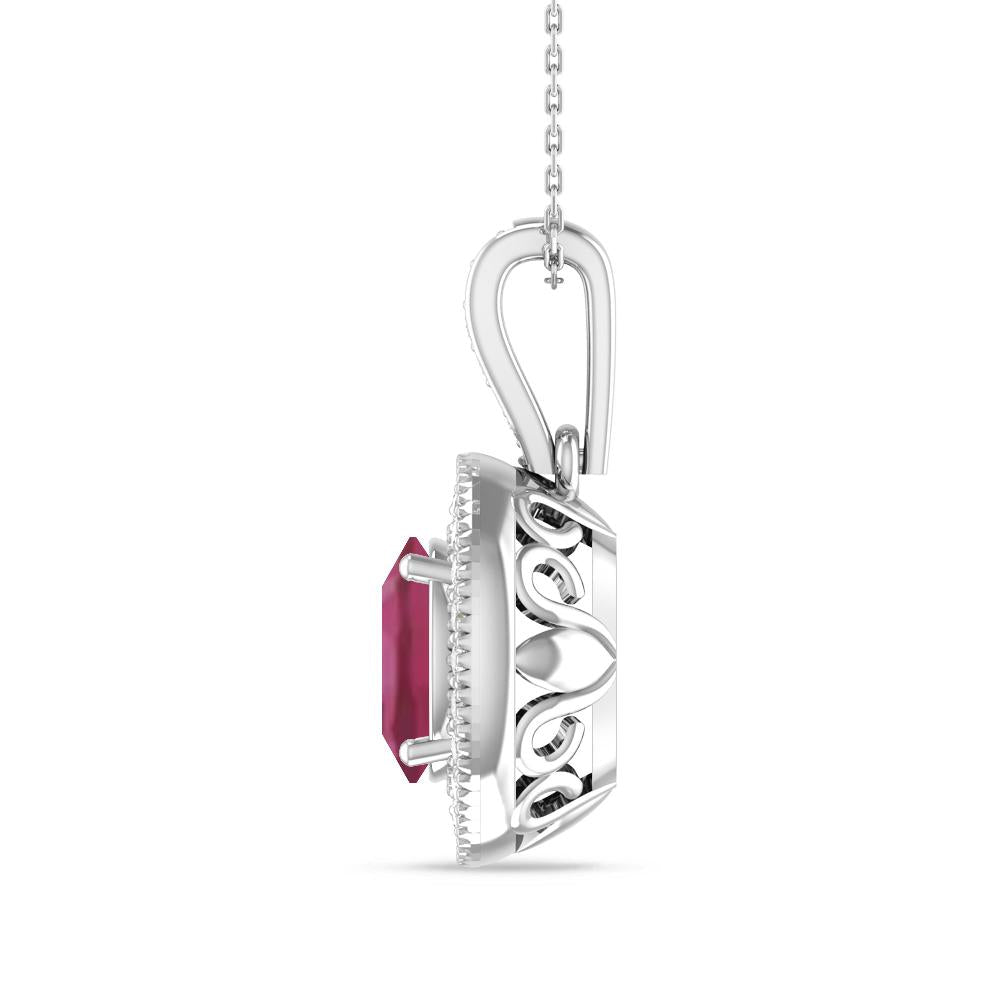 White Gold - Pink Tourmaline
