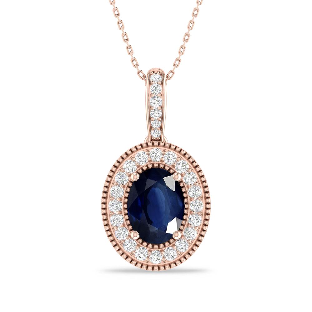 Rose Gold - Sapphire