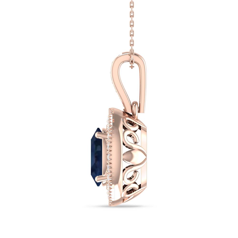 Rose Gold - Sapphire