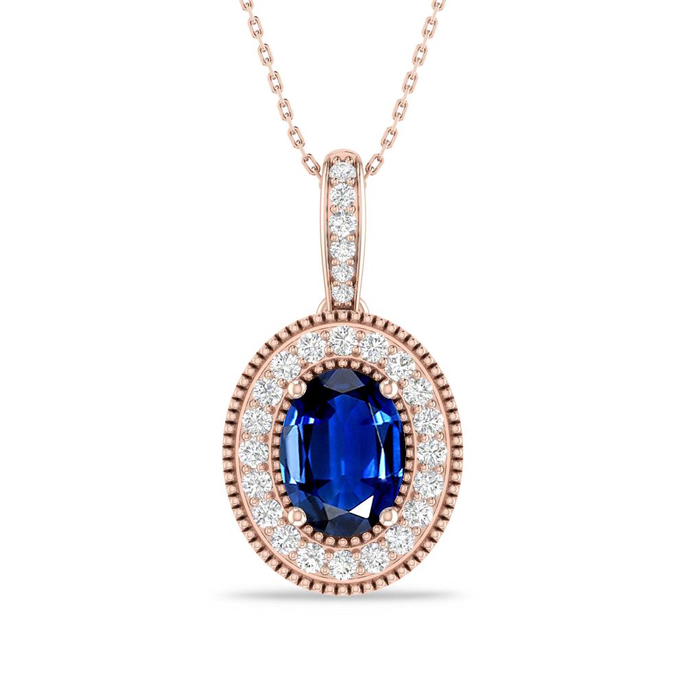 Rose Gold - Sapphire