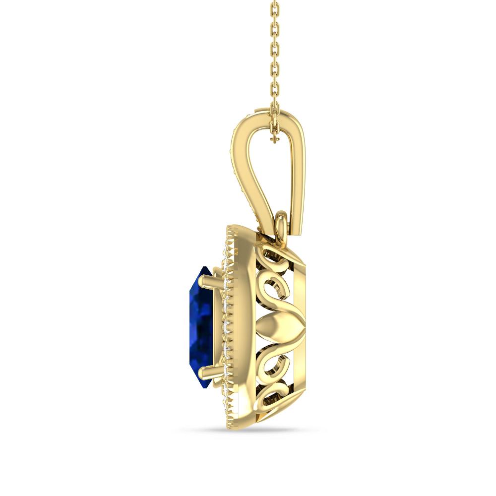 Yellow Gold - Sapphire