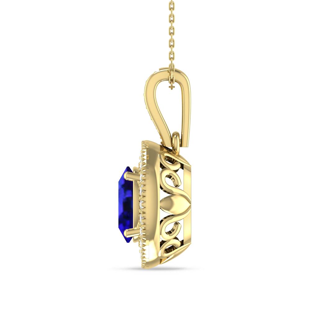 Yellow Gold - Tanzanite