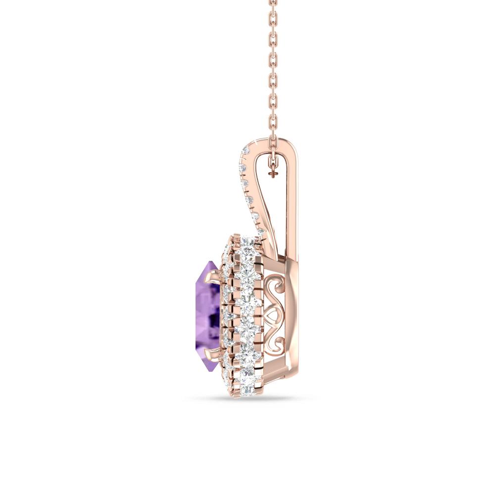 Rose Gold - Amethyst