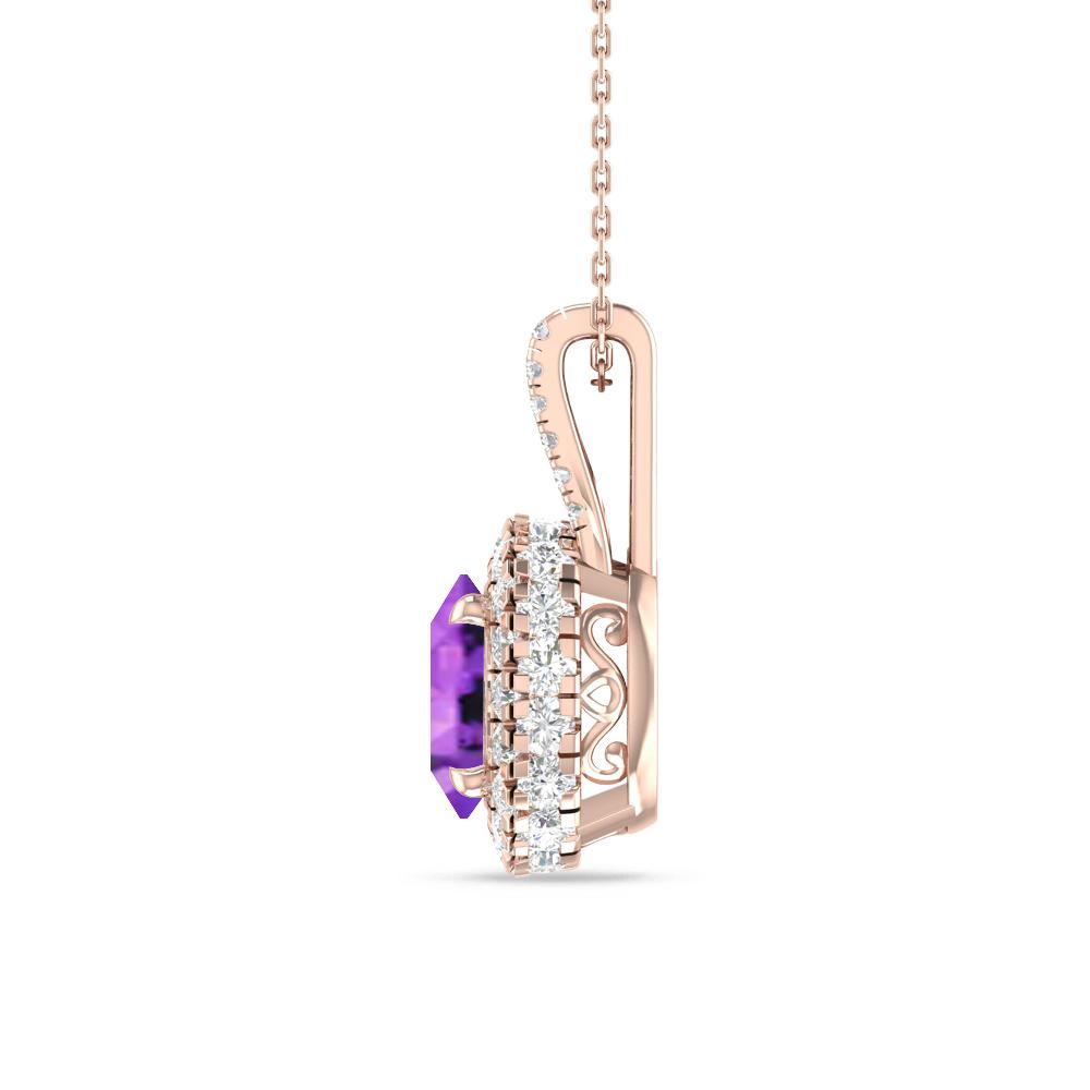 Rose Gold - Amethyst