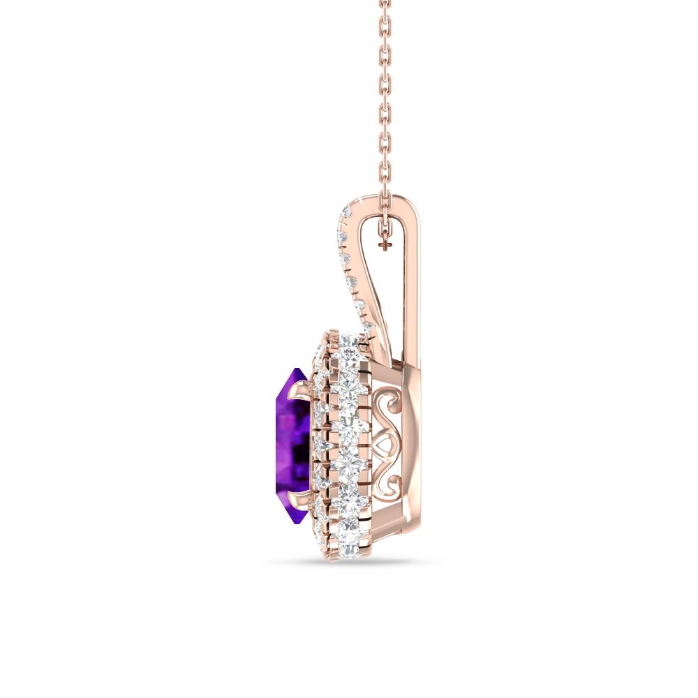 Rose Gold - Amethyst