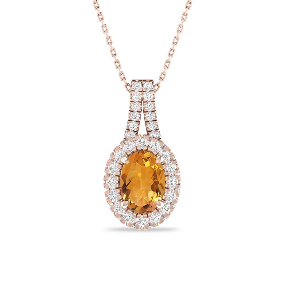 Rose Gold - Citrine