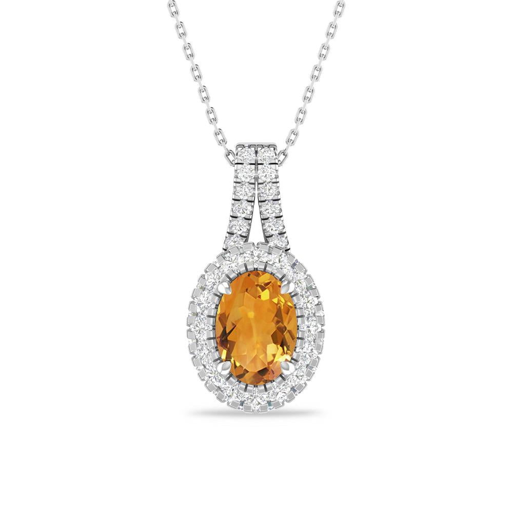 White Gold - Citrine