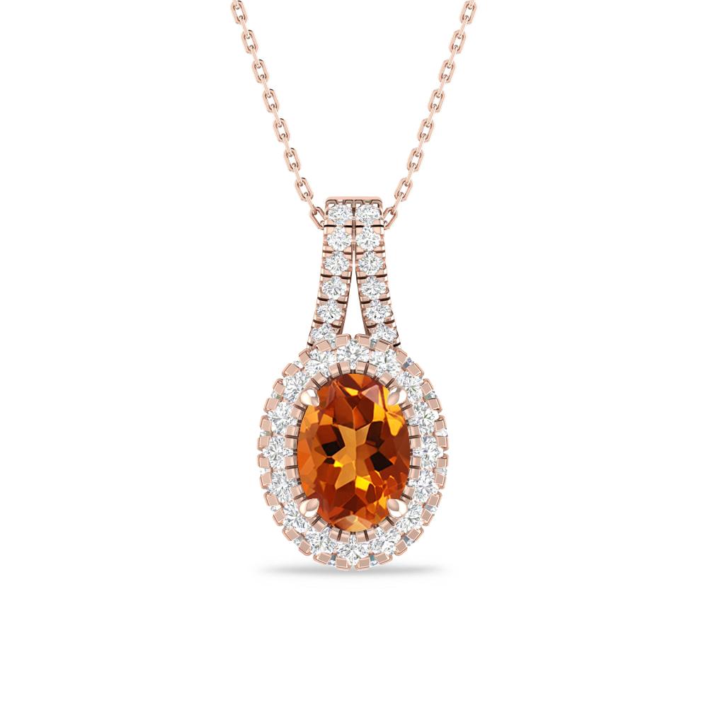 Rose Gold - Citrine