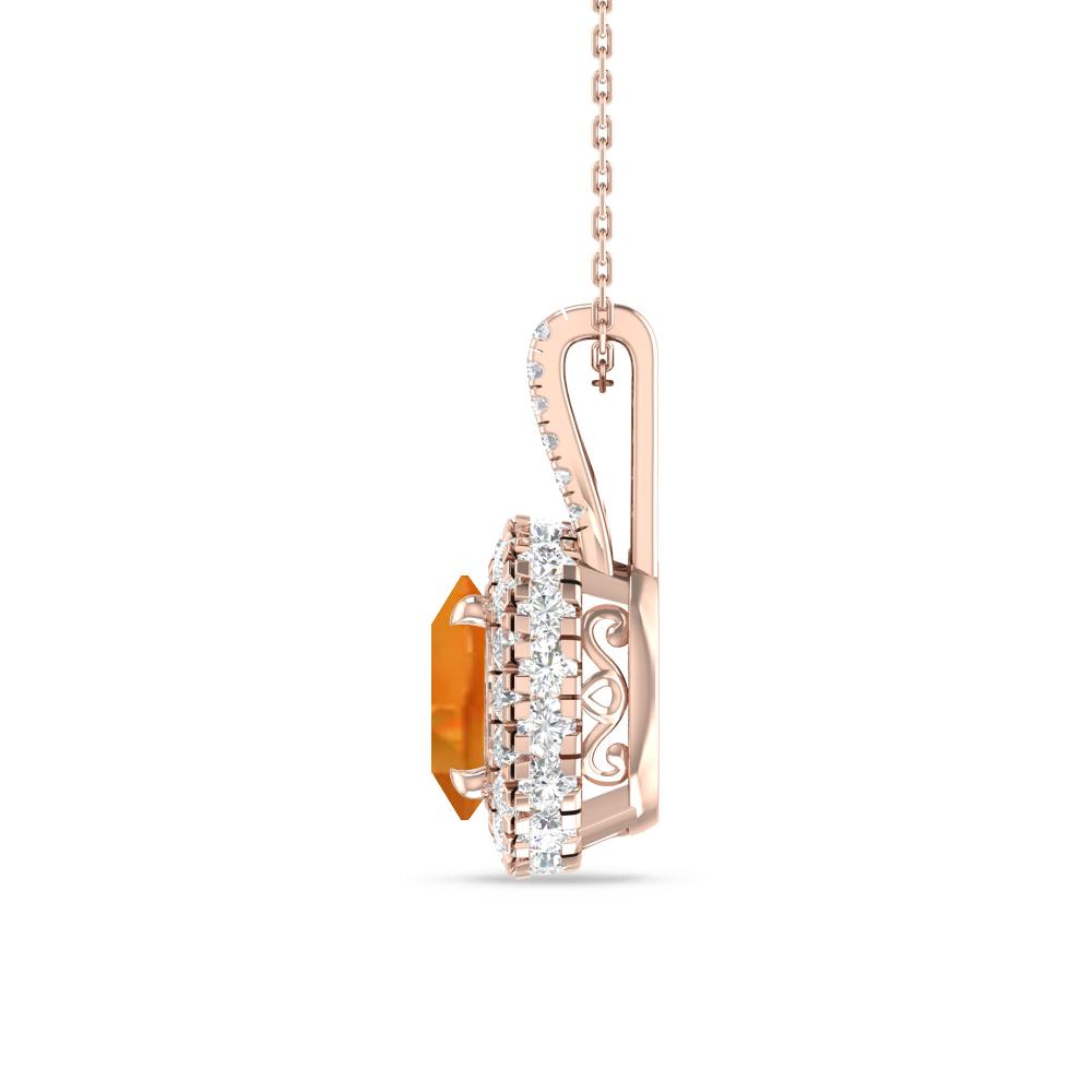 Rose Gold - Citrine
