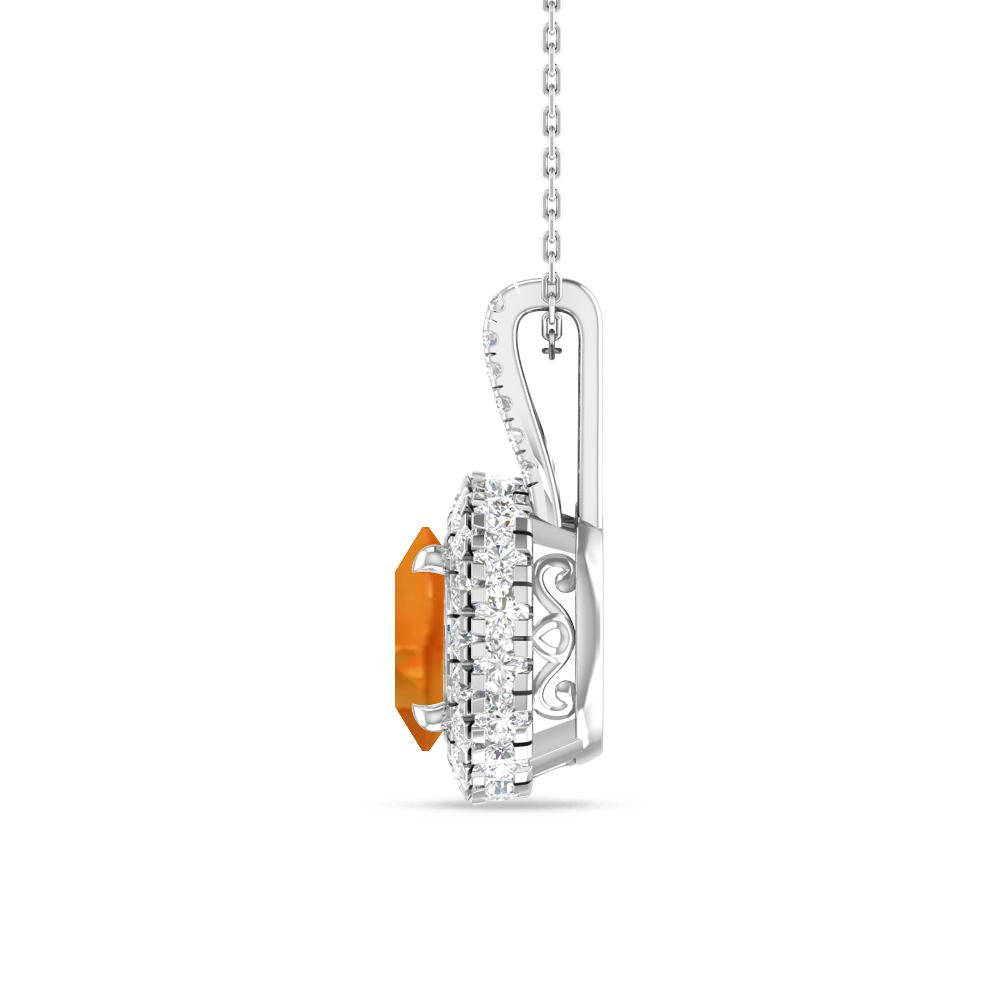 White Gold - Citrine