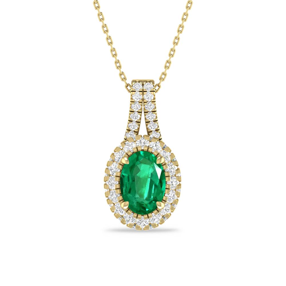 Yellow Gold - Emerald