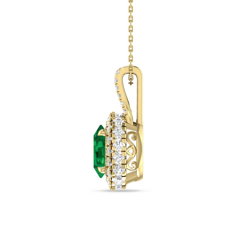 Yellow Gold - Emerald