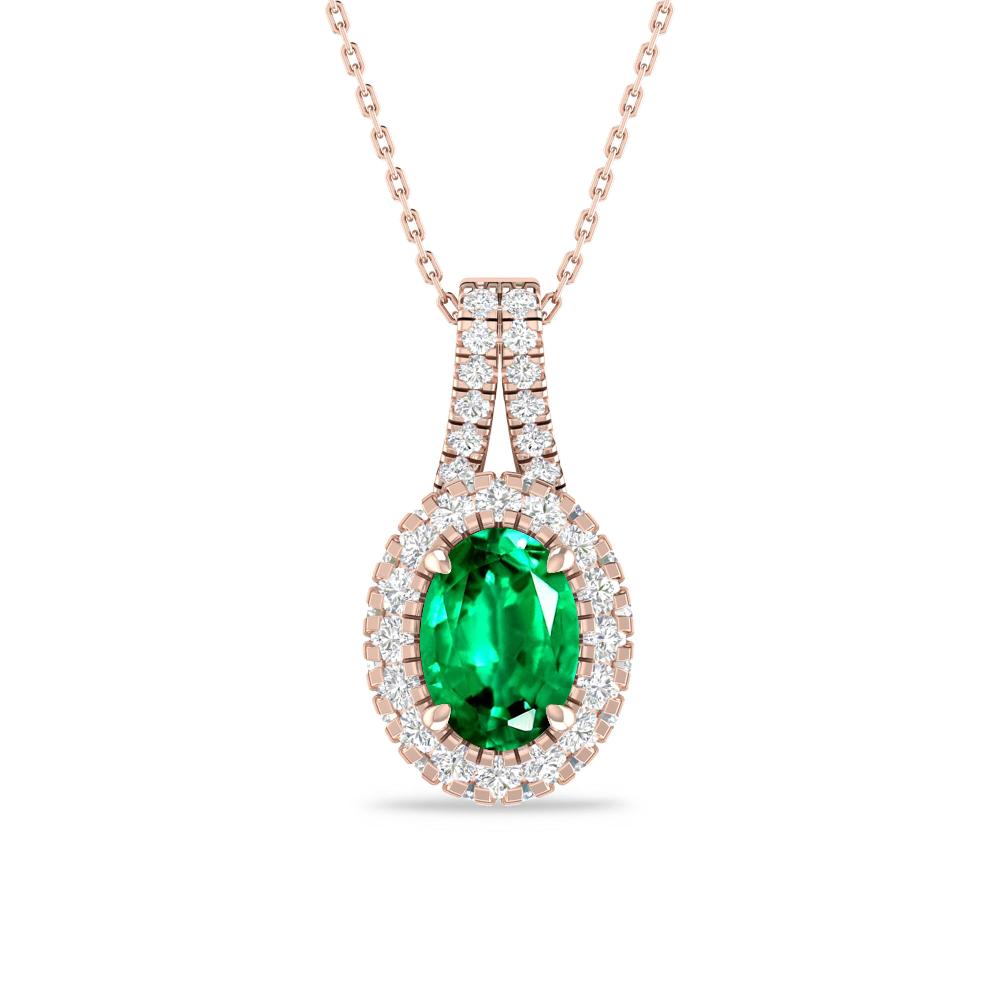 Rose Gold - Emerald