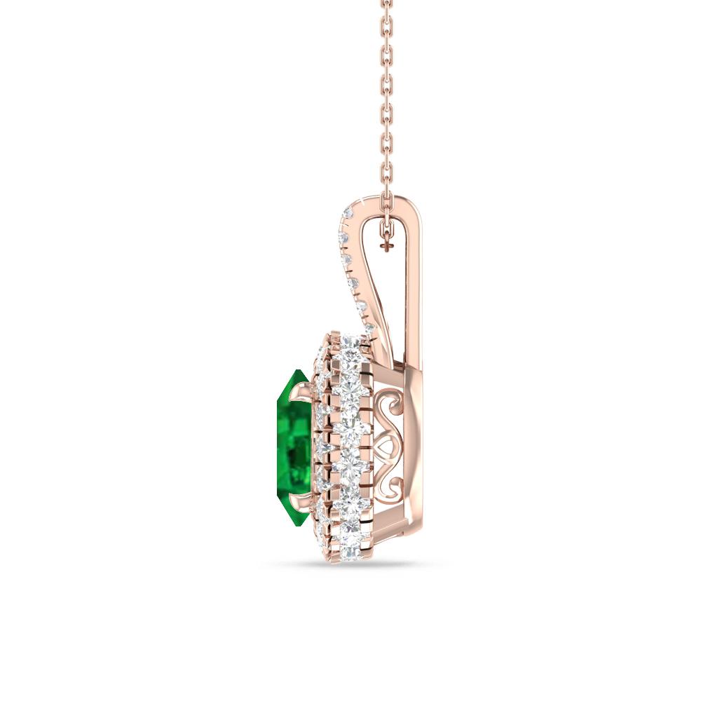 Rose Gold - Emerald
