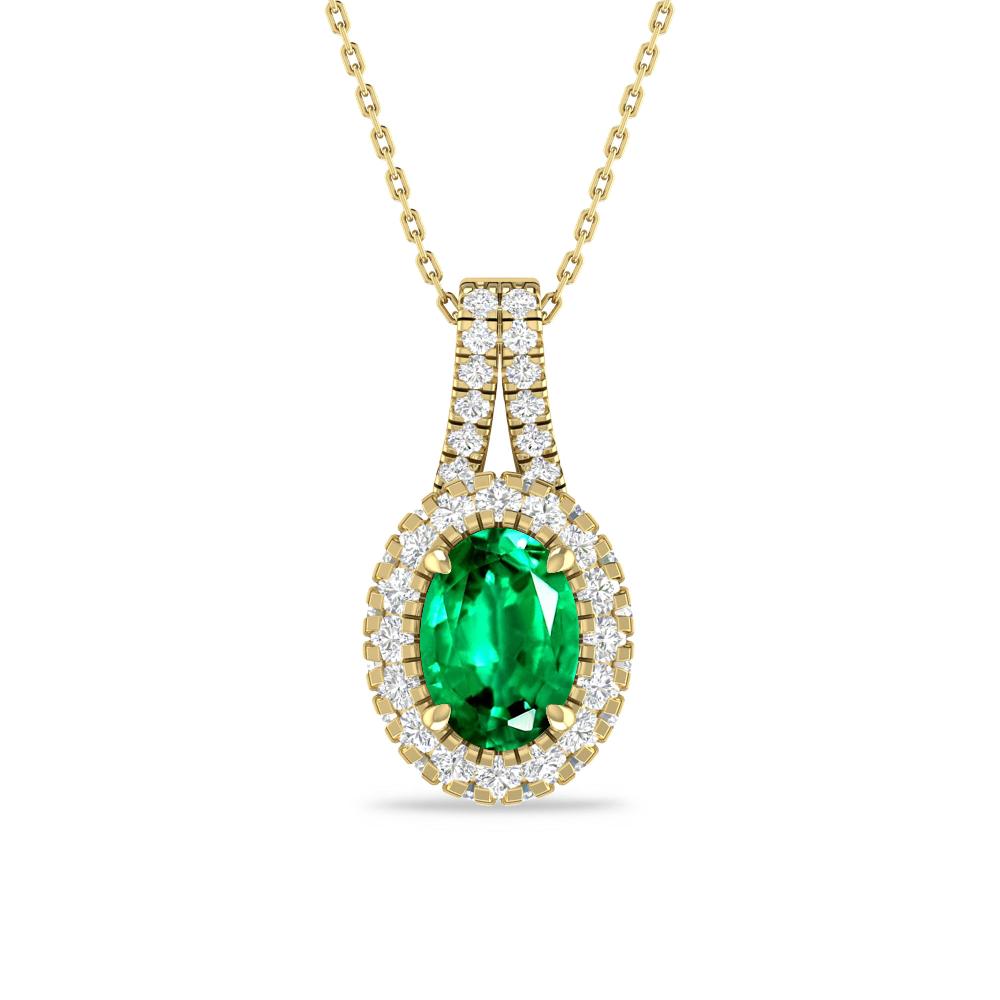 Yellow Gold - Emerald