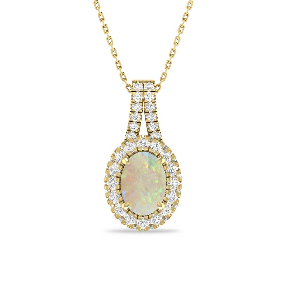 Yellow Gold - Opal
