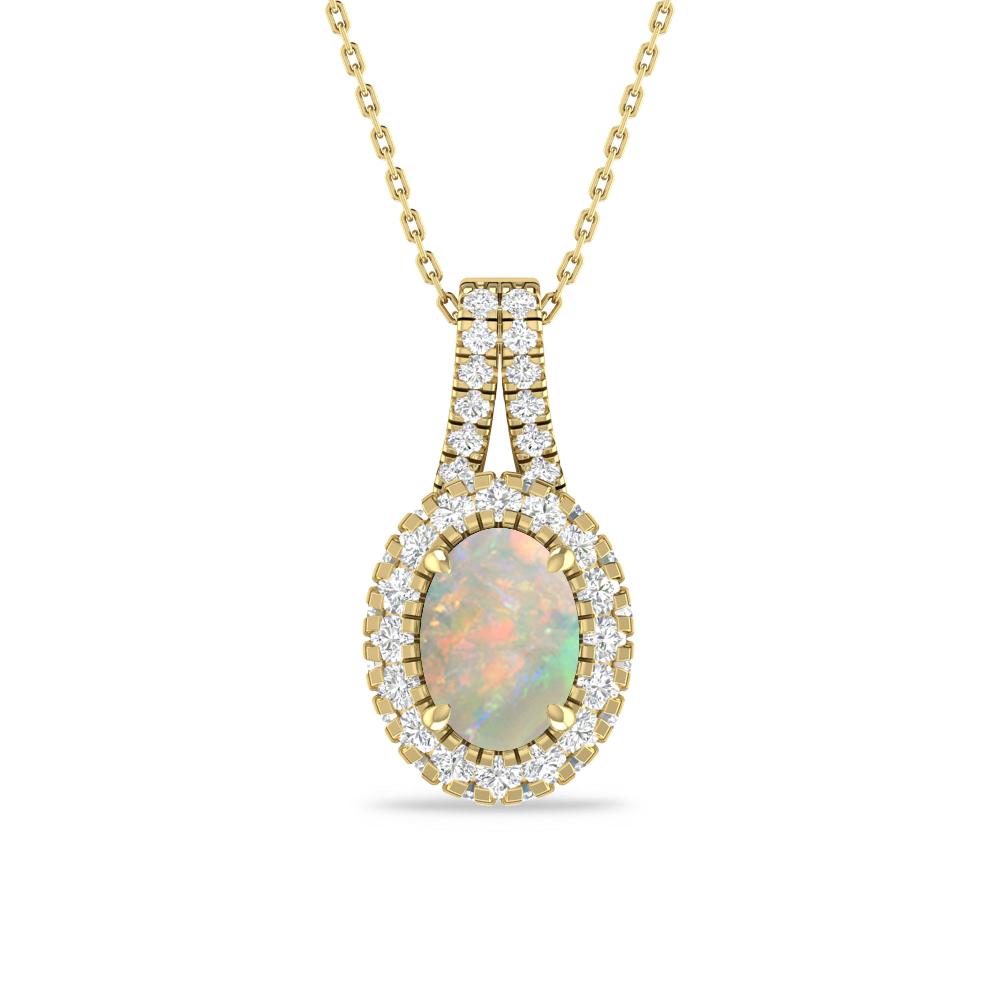 Yellow Gold - Opal