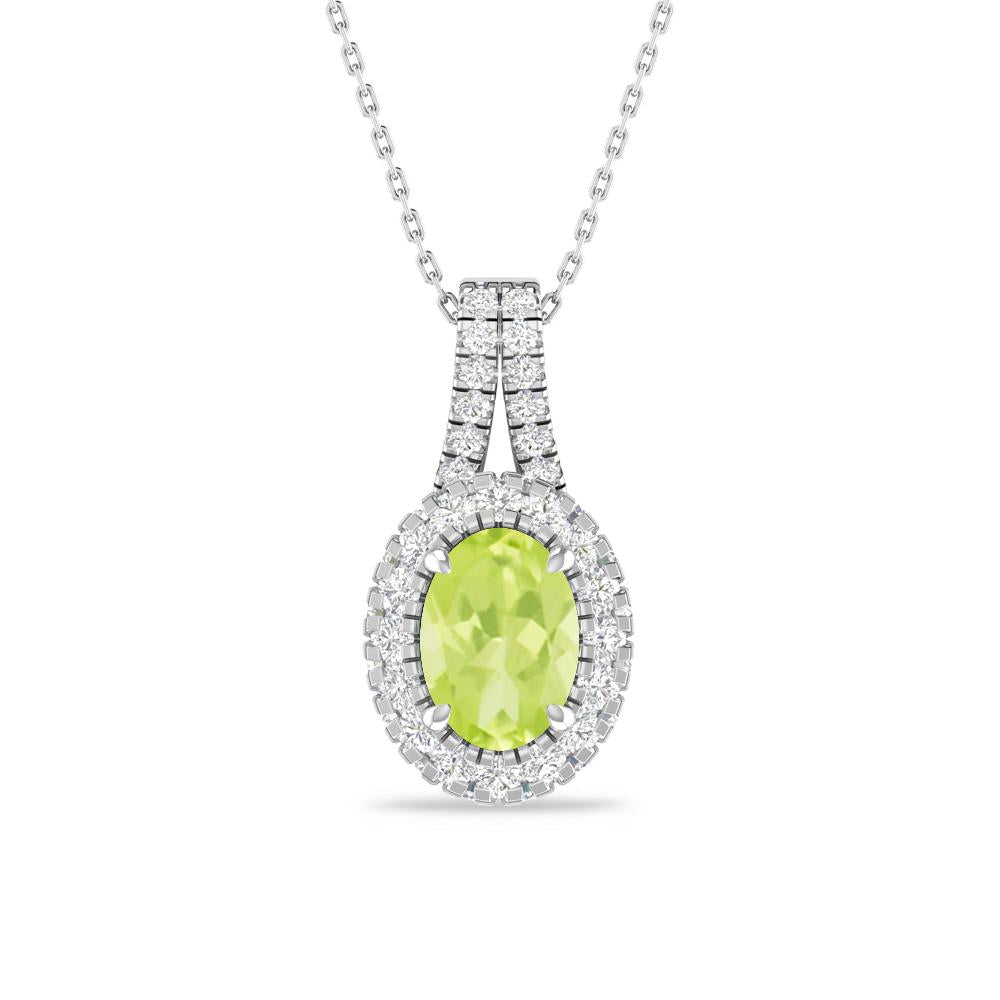 White Gold - Peridot